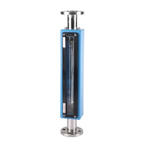 Rotámetro de tubo de vidrio con brida para alta temperatura, modelo GA24s, para agua - Product Image 1