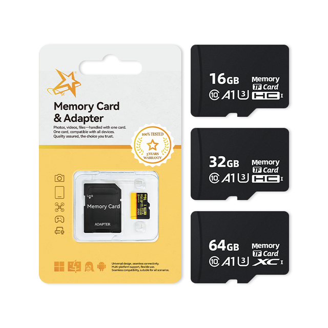 100% Original Mini SD Plastic Memory Card 2GB-64GB TF Card for Phone