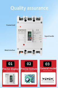 Disjoncteurs automatiques miniatures à boîtier moulé 3P 4P à réenclenchement automatique, capacité de coupure 35kA, tension nominale 400V, vente chaude - Product Image 2