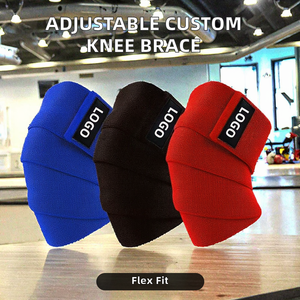 Al por mayor: Vendas flexibles para codos de levantamiento de pesas, soporte de compresión ajustable, vendas para codos de natación con logotipo personalizado - Product Image 3