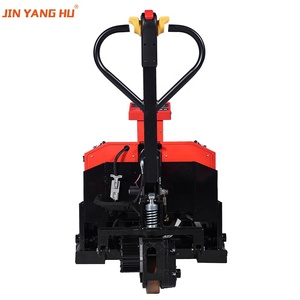 JIN YANG HU sıcak satış elektrikli palet taşıyıcı tartı 2T 3t <span class=keywords><strong>5T</strong></span> lojistik depo kullanımı kargo hareketli palet taşıyıcı 2000kg - Product Image 3