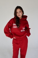 Ensemble sweat-shirt et short en molleton suédé personnalisé pour femme, avec fermeture éclair, design effet vieilli, par le fabricant de sweats à capuche