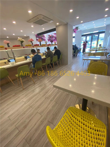 قطار توصيل طعام ذكي بحزام ناقل دوار مصنوع من الفولاذ المقاوم للصدأ - Product Image 6