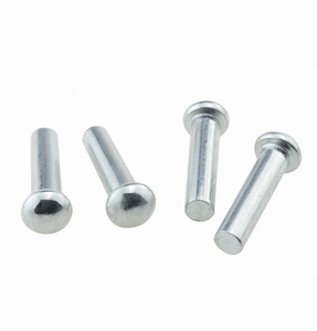 Remaches de Acero al Carbono Suave <span class=keywords><strong>DIN</strong></span> <span class=keywords><strong>660</strong></span> 1.2*5, 1/8 x 1/4 Pulgadas, Recubiertos de Zinc, Galvanizados, Niquelados, Remaches Sólidos, Tornillos de Accionamiento por Martillo - Product Image 5