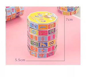 2025 nouveau produit enfants puzzle cube jouet avec addition soustraction <span class=keywords><strong>multiplication</strong></span> et division numéros cube éducation précoce - Product Image 6