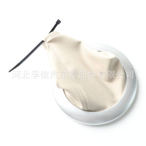 Fuxin – couvercle anti-poussière pour levier de vitesse, pour Renault Megane II MK2 2002 – 2009, protection du bouton en cuir PU - Product Image 3