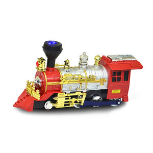 <span class=keywords><strong>Juguete</strong></span> de <span class=keywords><strong>Locomotora</strong></span> de <span class=keywords><strong>Vapor</strong></span> para Niños, Tren Eléctrico con Simulación de Humo, Luz y Música - Product Image 1