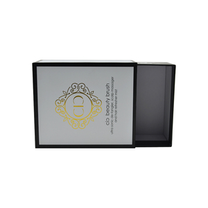 Caja de cajones de oro de lujo de muestra gratis | Embalaje de papel de aluminio Scatola Di Carta - Product Image 5