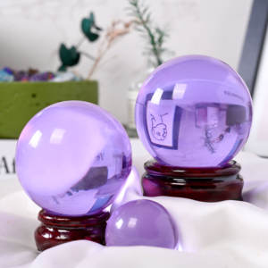 Esfera de Cristal K9 Pulido Transparente para Energía Curativa, Decoración del Hogar, Accesorios de Fotografía, Adorno de Feng Shui, Venta al por Mayor - Product Image 1