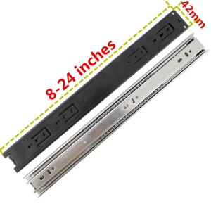 Bán buôn đồ nội thất phần cứng phụ kiện Tủ Ngăn Kéo đường sắt bóng mang kính thiên văn Ngăn kéo trượt - Product Image 2