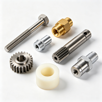 Servicio de Mecanizado de Piezas Torneadas por CNC Personalizadas, Acero al Carbono, Titanio, Latón, Aleación de Aluminio, Procesamiento de Torneado CNC