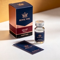 Autocollants adhésifs personnalisés pour flacons de peptides, étiquettes en vinyle imperméables pour bouteilles, impression personnalisée de motifs artistiques pour flacons de liquides et boîtes