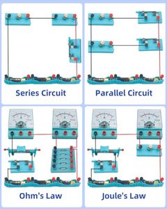 Điện tử cơ bản thí nghiệm Bộ dụng cụ điện từ tính mạch điện khác nhau thí nghiệm điện từ phòng thí nghiệm cung cấp - Product Image 2