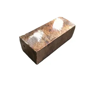 vacuum melting Cu master alloy ingot Copper nickel iron Mn Al alloy ingot