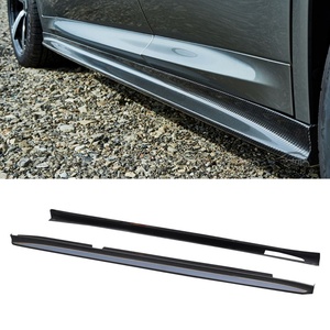 Extensiones de faldones laterales de fibra de carbono para BMW F97 F98 X3M X4M G01 G02 X3 X4 2019-2021, estilo automotriz - Product Image 1