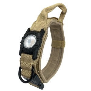 Buck en métal robuste de haute qualité avec poignée motif solide collier de piste de chien tactique GPS en nylon durable - Product Image 1