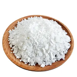 Hot sale Flake Cacl2 Calcium Chloride Industrial Grade Melting Snow,deicing White Granular10043-52-4 25 KG Bags