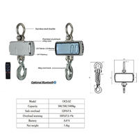 Báscula Grúa Colgante Portátil Modelo OCS-S2 100kg Máx. Pantalla LCD de 41mm Control Remoto OEM Personalizable Marca Junebreath para Pesaje