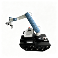 Châssis de chenilles UGV intelligent pour la récolte agricole, avec pince composite multimode, pour robot de cueillette de fruits et pièces de machines de construction