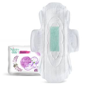 Niceday Herbal Daytime Heavy Flow Pads Wings Serviettes hygiéniques pour femmes Huiles essentielles infusées pour un effet rafraîchissant - Product Image 2