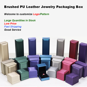 Organisateur de bijoux en cuir blanc avec logo personnalisé imprimé pour femmes - Product Image 2