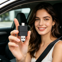 Oferta Relámpago: Adaptador CarPlay USB Tipo C 2 en 1 Original de Fábrica, Dongle Universal para Android Auto con Empaque Personalizado