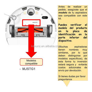 Kit d'accessoires pour aspirateur <span class=keywords><strong>Xiaomi</strong></span> <span class=keywords><strong>Essential</strong></span> <span class=keywords><strong>Mop</strong></span> G1, brosse latérale principale, filtre Hepa, pièces de rechange pour aspirateur et serpillière - Product Image 4