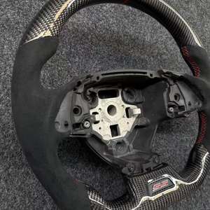 NOUVEAU <span class=keywords><strong>Volant</strong></span> de voiture personnalisé en fibre de carbone de haute qualité pour Chevrolet Camaro, style sport SS amélioré, en daim, approvisionnement transfrontalier - Product Image 3