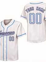 Jersey Baseball Nama dan Nomor Tim yang Dipersonalisasi, Seragam Jersey Baseball Kustom untuk Pecinta Baseball, Jersey Baseball Cetak 3D