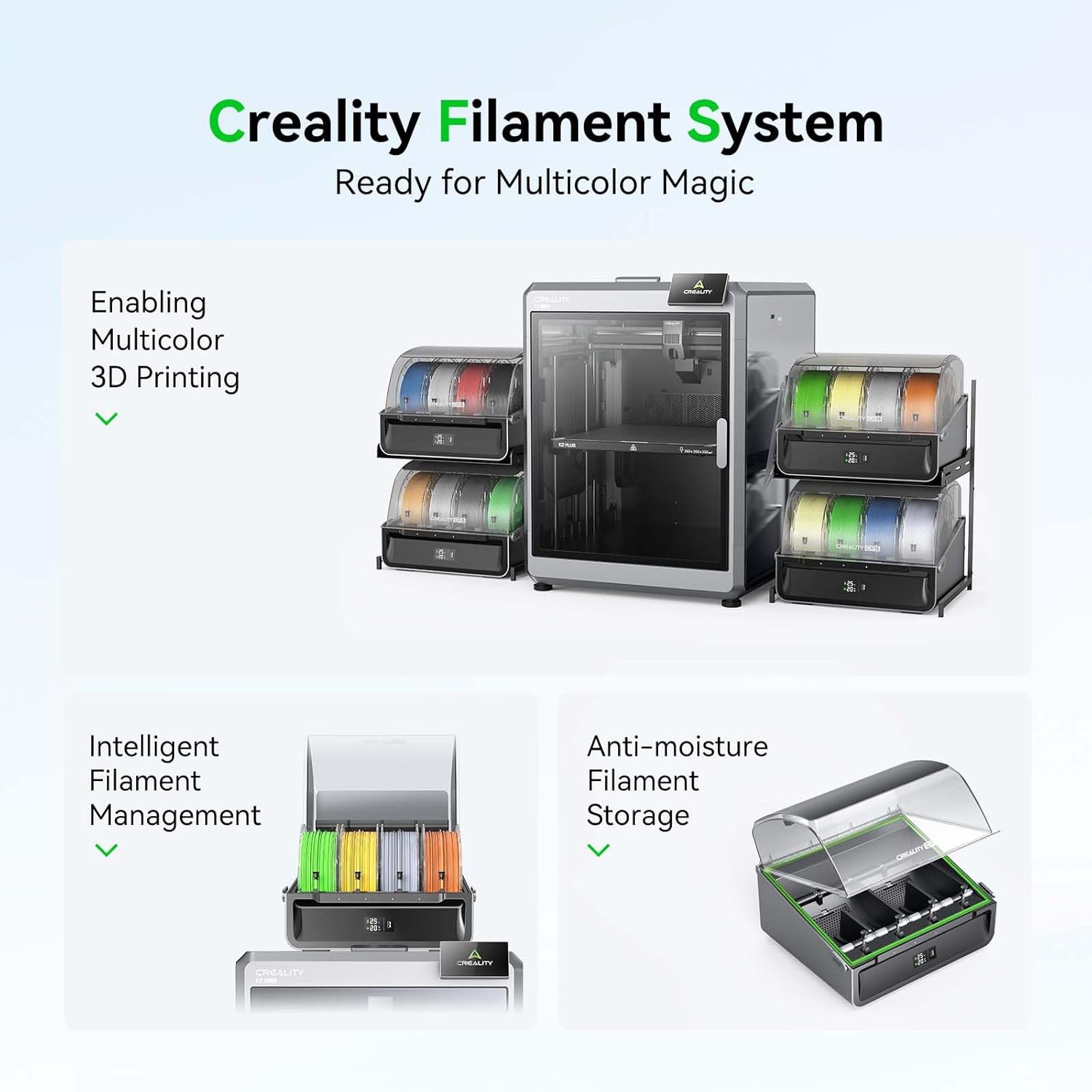 Creality CFS Multi-Color 3D Printer with Auto Filament System