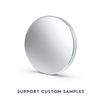Miroir optique rond personnalisé en verre BK7 à haute réflexion avec revêtement diélectrique
