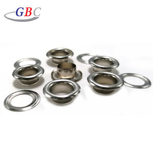 Occhielli <span class=keywords><strong>per</strong></span> indumenti in alluminio in metallo di dimensioni personalizzate <span class=keywords><strong>per</strong></span> striscioni e abbigliamento - Product Image 4