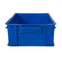 Caisse en plastique multi-usages HAOSEN, empilable, légère, recyclable, durable, écologique, boîtes de rangement, bacs pour