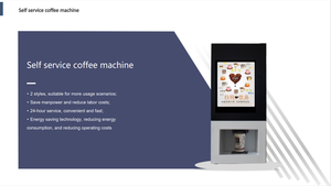 <b>Fully</b> <b>Automatic</b> Instant <b>Coffee</b> <b>Machine</b>, Commercial <b>Coffee</b> and Milk Tea All-in-one <b>Machine</b>, Office Self-service Hot Drinks - Product Image 2
