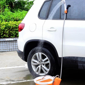 Nouvel ensemble de douche ultra-compact sans fil rechargeable, <span class=keywords><strong>kit</strong></span> de bain électrique portatif pour dortoir, randonnée, douche pour animaux de compagnie, nettoyage de voiture - Product Image 2