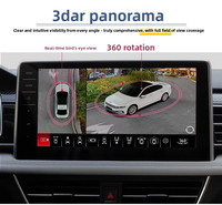 Sensor de Aparcamiento Panorámico 360° Todo en Uno para Passat |   12 Funciones Principales, Cámara 1080P, Sincronización de Radar 3D, Diseño Compacto