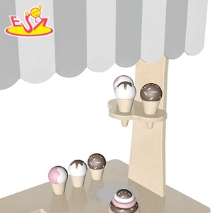 Carretto dei Gelati Giocattolo in Legno Personalizzato per Bambini W10A124 - Product Image 4