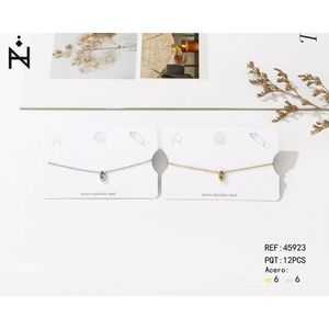 Bracelet en acier inoxydable avec lettre G, design minimaliste, bijoux unisexes, cadeau - Product Image 1