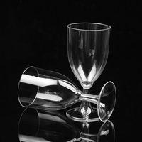 Boissons en plastique recyclables | Gobelets en verre pour vin rouge, champagne et eau Fournisseur Chine