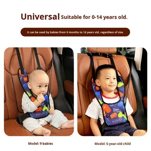 Ajustador Universal de Cinturón de Seguridad para Niños, <span class=keywords><strong>Protector</strong></span> de Cinturón de Seguridad para Automóvil - Product Image 4