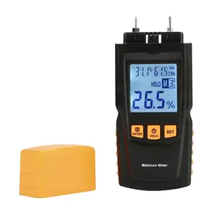 Máy Đo Độ Ẩm Gỗ YIERYI, Máy Đo Độ Ẩm Gỗ Kỹ Thuật Số, Màn Hình LCD 2 Pin, Máy Đo Độ Ẩm, Gỗ