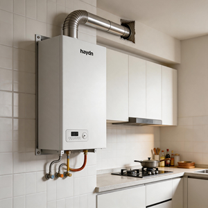 <span class=keywords><strong>Caldera</strong></span> de Gas Natural de Pared Confiable con Intercambiador de Calor de Cobre para Uso Doméstico, Diseño Inteligente de Seguridad y Ahorro de Energía - Product Image 4