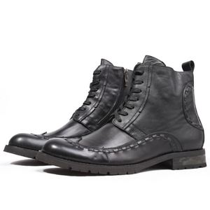 Wholesale Custom Men's Waterproof Work <b>Boots</b>, Fashionable Men's <b>Dress</b> <b>Boots</b>, Genuine Leather and Suede <b>Boots</b> - Product Image 4