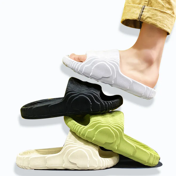 Custom LOGO Designer 22 Slides summer beach bedroom eva foam slipper slides shoe slippers footwear colorful for women men
