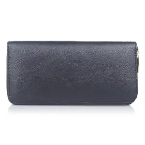 Neue einfache Mode Litschi Muster Pu Leder Single Pull Wallet Damen Herren lange Kupplung Geld Organizer Münz geldbörse