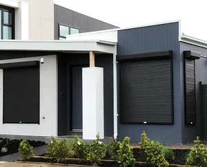 Fenêtre électrique motorisée de conception moderne avec télécommande <span class=keywords><strong>volet</strong></span> <span class=keywords><strong>roulant</strong></span> en aluminium <span class=keywords><strong>pour</strong></span> application à la ferme - Product Image 4