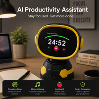 Horloge de table numérique intelligente à écran tactile AI, minuteur Pomodoro, batterie 1500 mAh, certifiée BSCI ISO, pour salon et cuisine – Fabricant depuis 27 ans