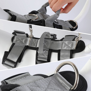 Eco-Friendly reflexivo poliéster Pet arnês botão encerramento grande cão anti-fuga arnês para médio grande porte canino - Product Image 1