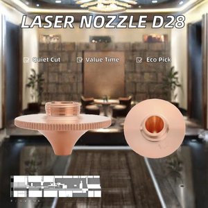 Buse <span class=keywords><strong>laser</strong></span> D28 H15 M11mm Calibre 1.0-5.0mm pour HSG WSX Precitec <span class=keywords><strong>Bodor</strong></span> Raytools Buses de découpe <span class=keywords><strong>laser</strong></span> à fibre haute vitesse - Product Image 2