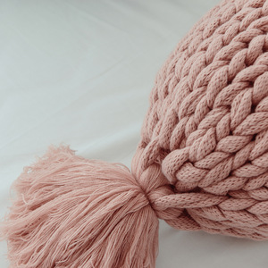 Cuscino in Peluche HECION Candy, Design Nordico, Cuscino Lavorato a <span class=keywords><strong>Maglia</strong></span>, Morbido Giocattolo Imbottito, Cuscino Lungo per Divano, Decorazione per la Casa, Regalo per <span class=keywords><strong>Amici</strong></span> - Product Image 6